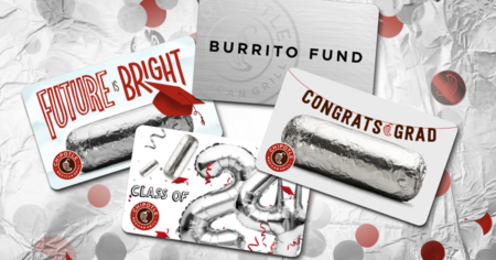 chipotle graduation gift cards