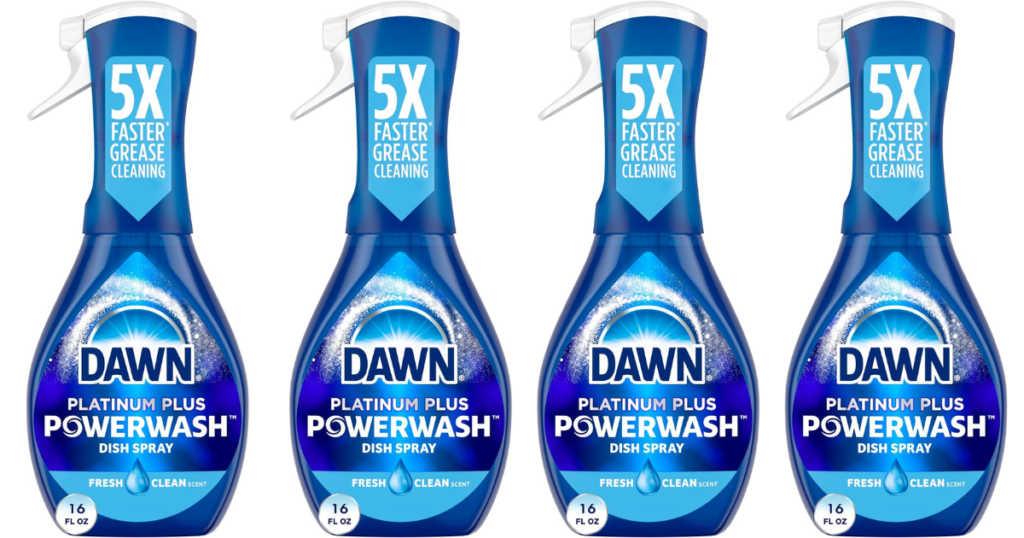 dawn dish soap power wash