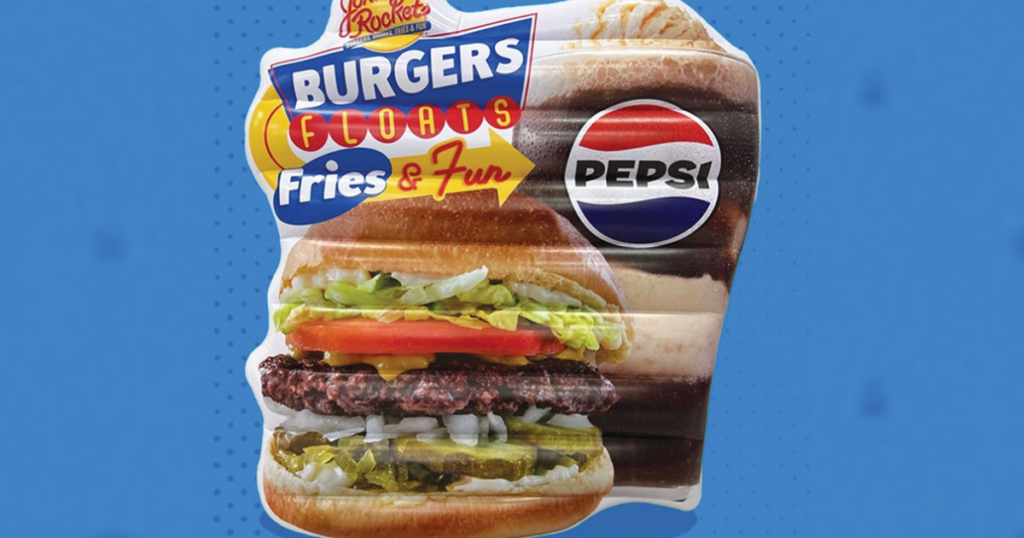 johnny rockets pool float