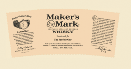 makers mark fathers day