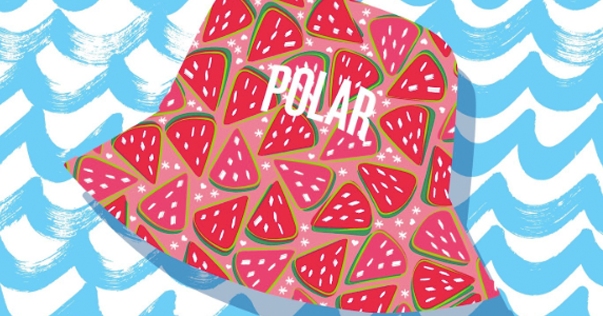 polar seltzer bucket hat
