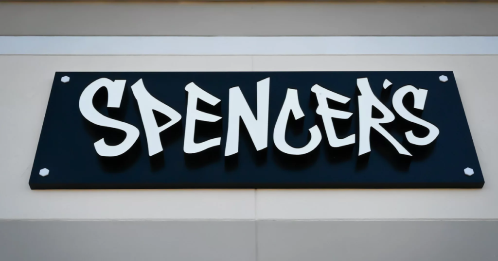 spencers store front