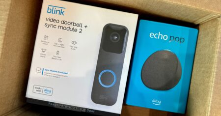AMAZON ECHO POP AND BLINK DOORBELL scaled