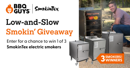 BBQ Guys x Smokin Tex Low Slow Smokin Giveaway