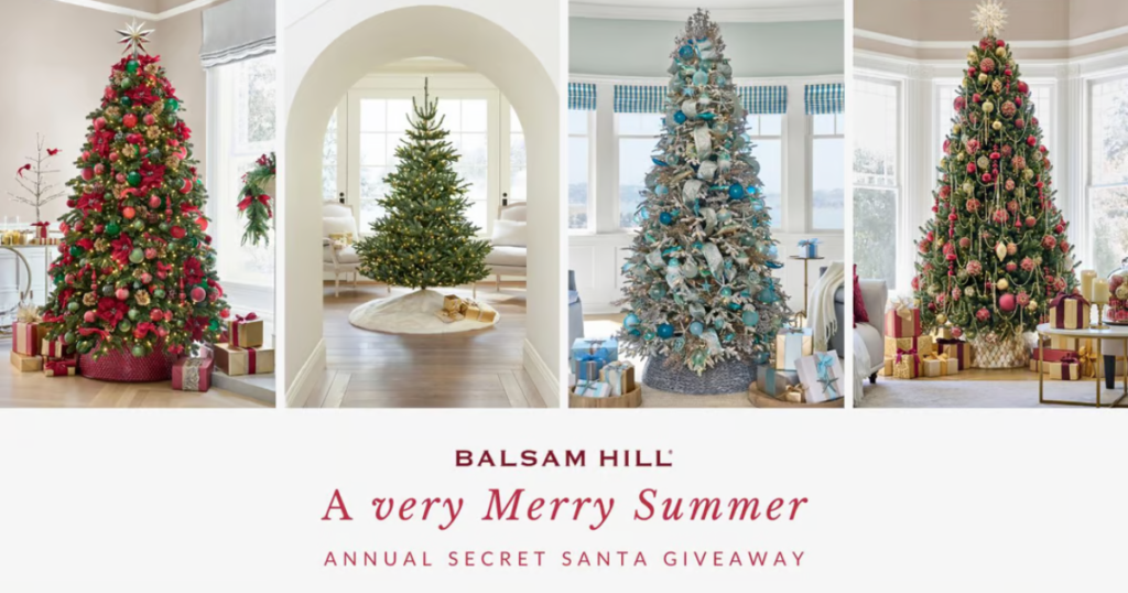 Balsam Hill s Annual Secret Santa Giveaway