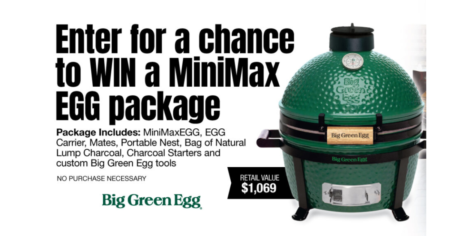 Big Green Egg Boulevardia MiniMax Sweepstakes