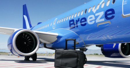 Breeze Airways x Nomatic Year of Travel Giveaway