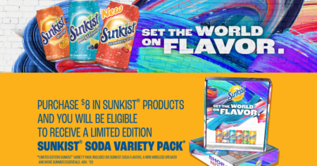 Buy $8 Sunkist at Walmart Get Limited Edition Kit!