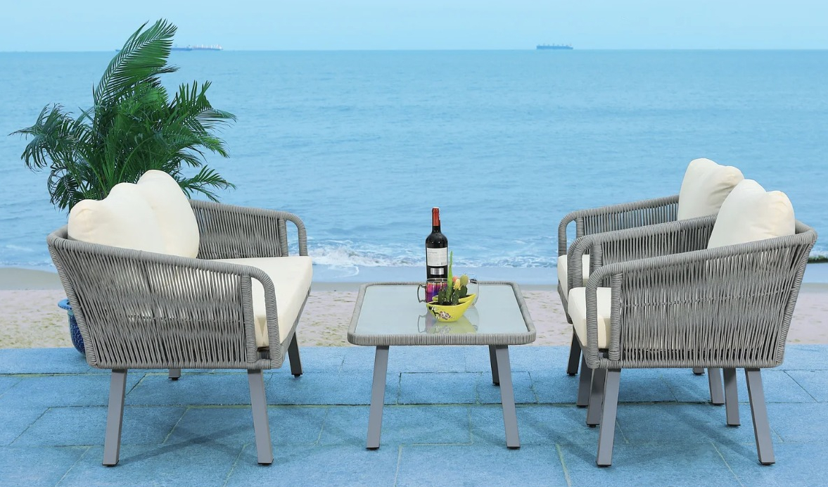 Cangelosi Seating two chairs by the water