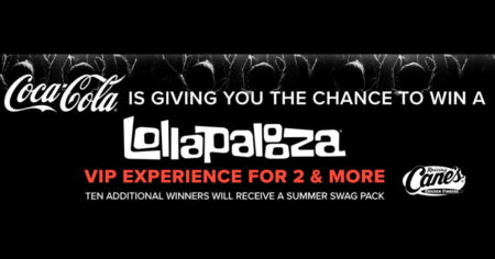 Coca Cola x Raising Canes Chicago Festival Sweepstakes