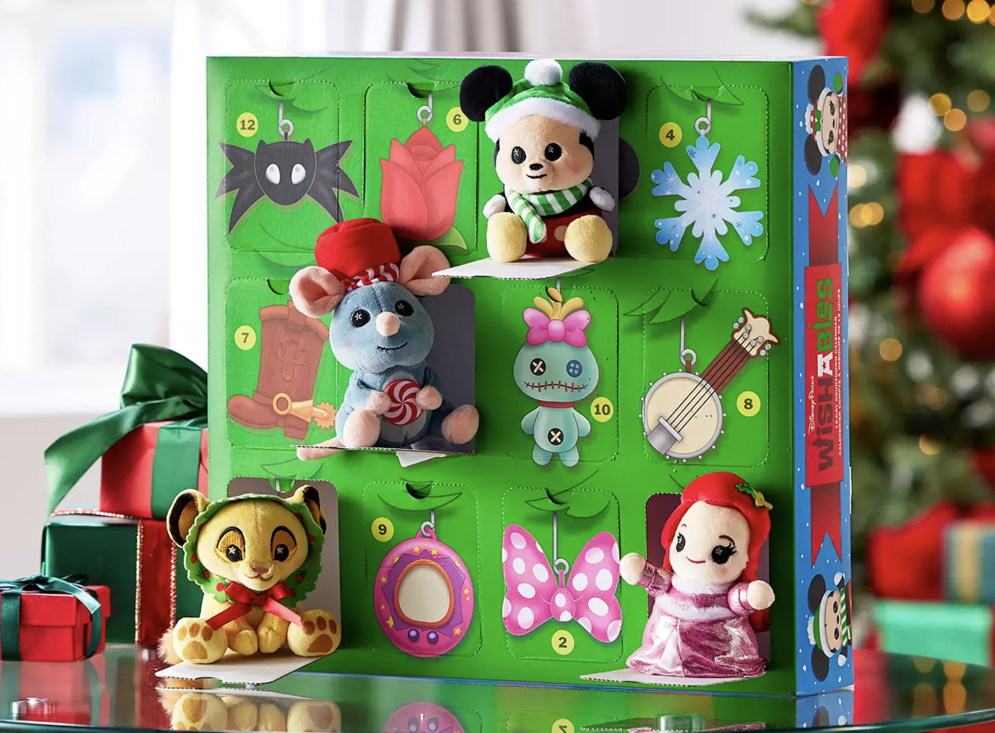 Disney Parks Wishables Plush Holiday Countdown Calendar Disney Parks Wishables Plush Holiday Countdown Calendar