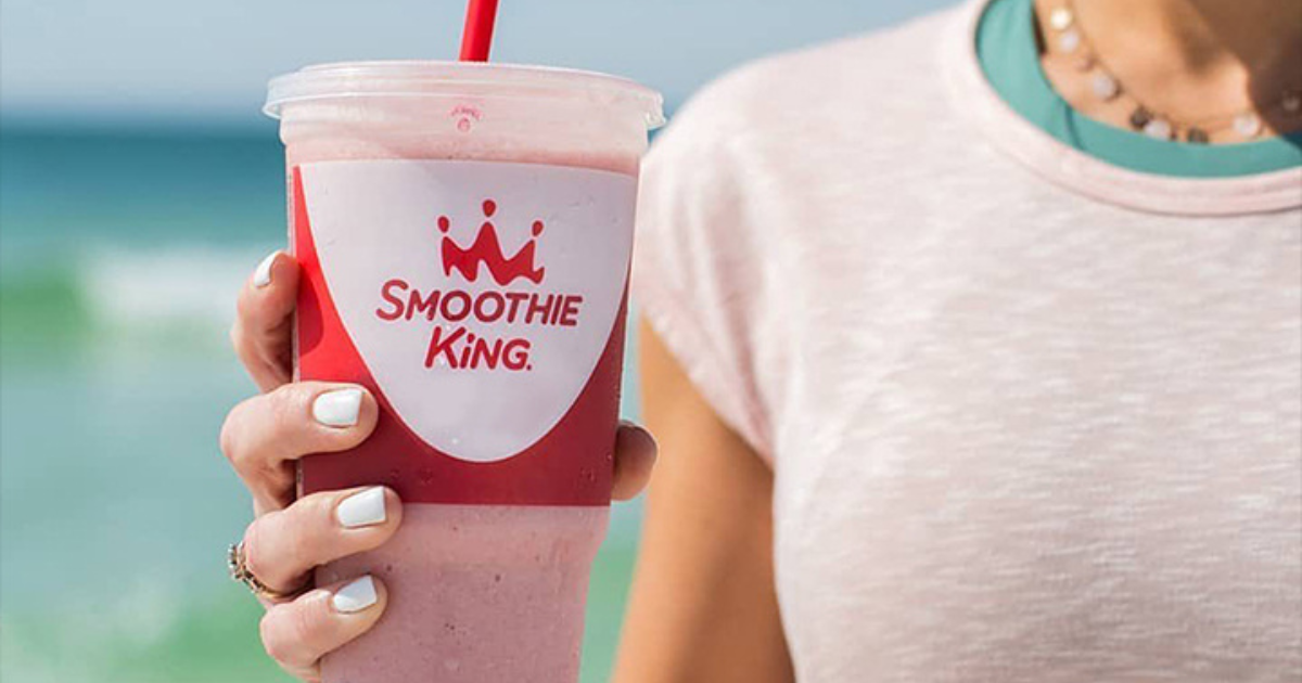 Free Blueberry Lemonade Smoothie at Smoothie King