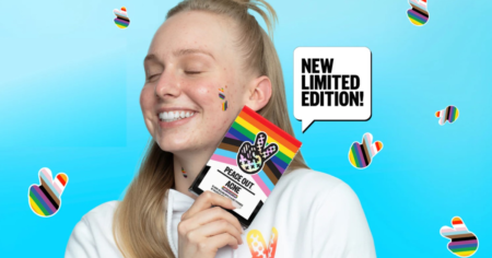 Free Peace Out Skincare Pride Acne Healing Dots