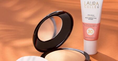 Laura Geller foundation and spackle