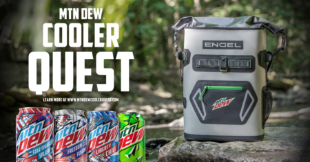 MTN DEW Cooler Quest Contest Nationwide Outdoor Hunt WILL WIN!