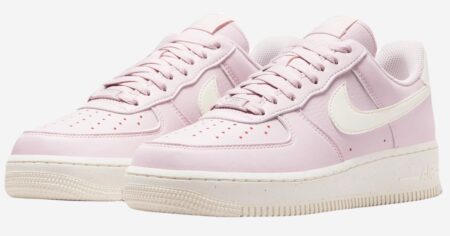 NIKE AIR FORCE VIOLET SNEAKERS