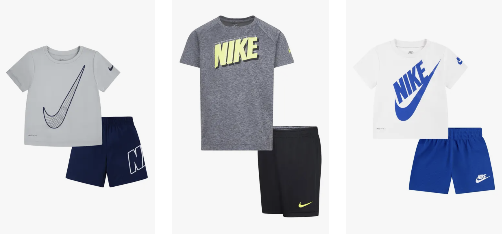 Nike Toddler Graphic Tee Shorts Sets