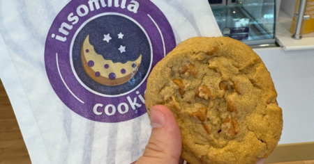 Peanut Butter Chip Cookie at Insomnia Cookies