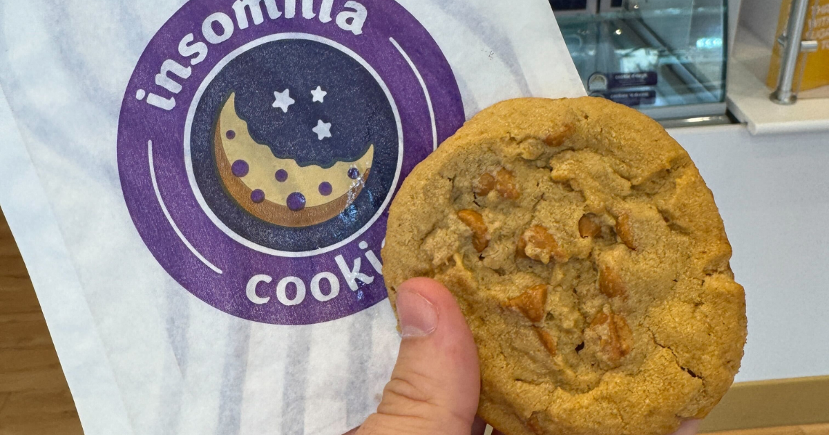 Peanut Butter Chip Cookie at Insomnia Cookies