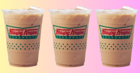 Small Iced Coffee with Any Purchase at Krispy Kreme