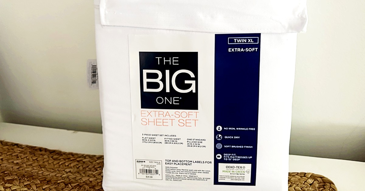 THE BIG ONE SHEETS THE BIG ONE SHEETS