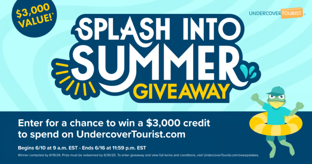 Undercover Tourist’s Splash Into Summer” Giveaway