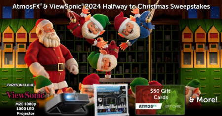 ViewSonic AtmosFX 2024 Halfway to Christmas Sweepstakes