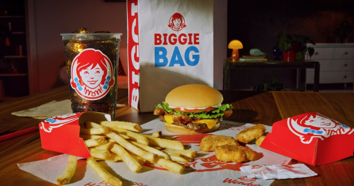 Wendy s Biggie Meal Deals Starting At $4!