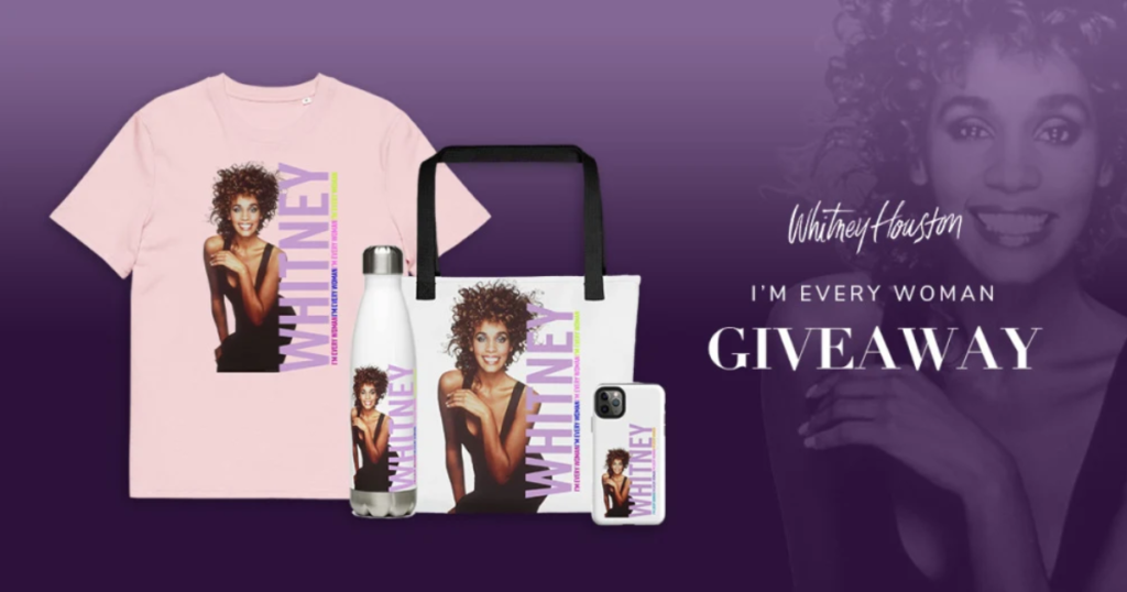 Whitney Houston I’m Every Woman Giveaway
