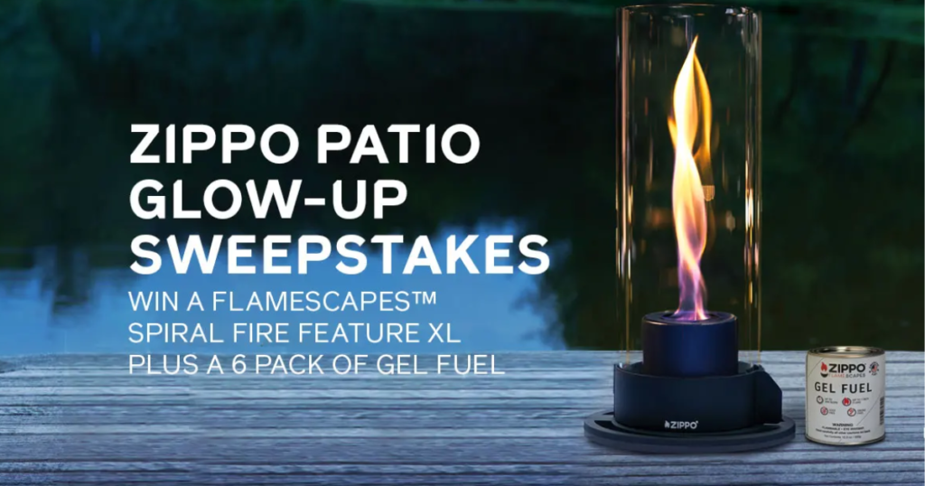 Zippo Patio Glow Up Sweepstakes