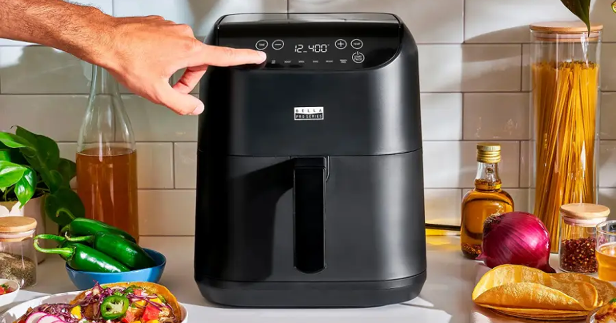 Bella Air Fryer bella pro 6 qt touchscreen air fryer