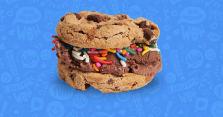 chips ahoy cookie sabndwich