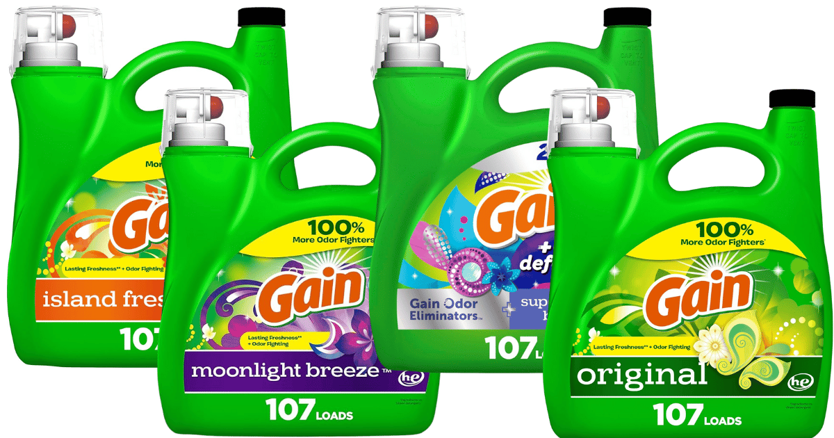 gain giant detergents