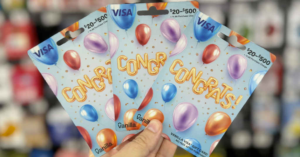 kendall visa gift card congrats