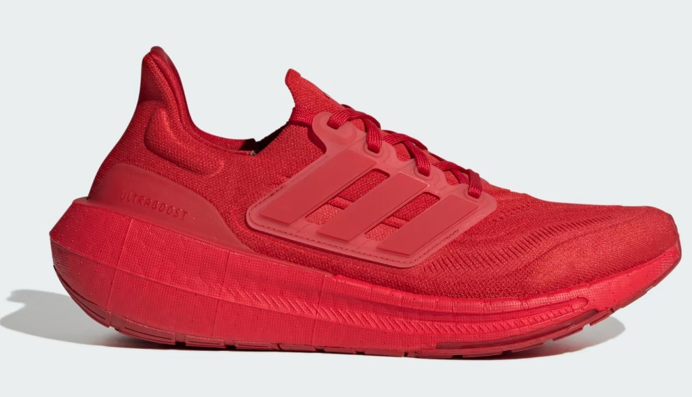 men s ultraboost in solid red