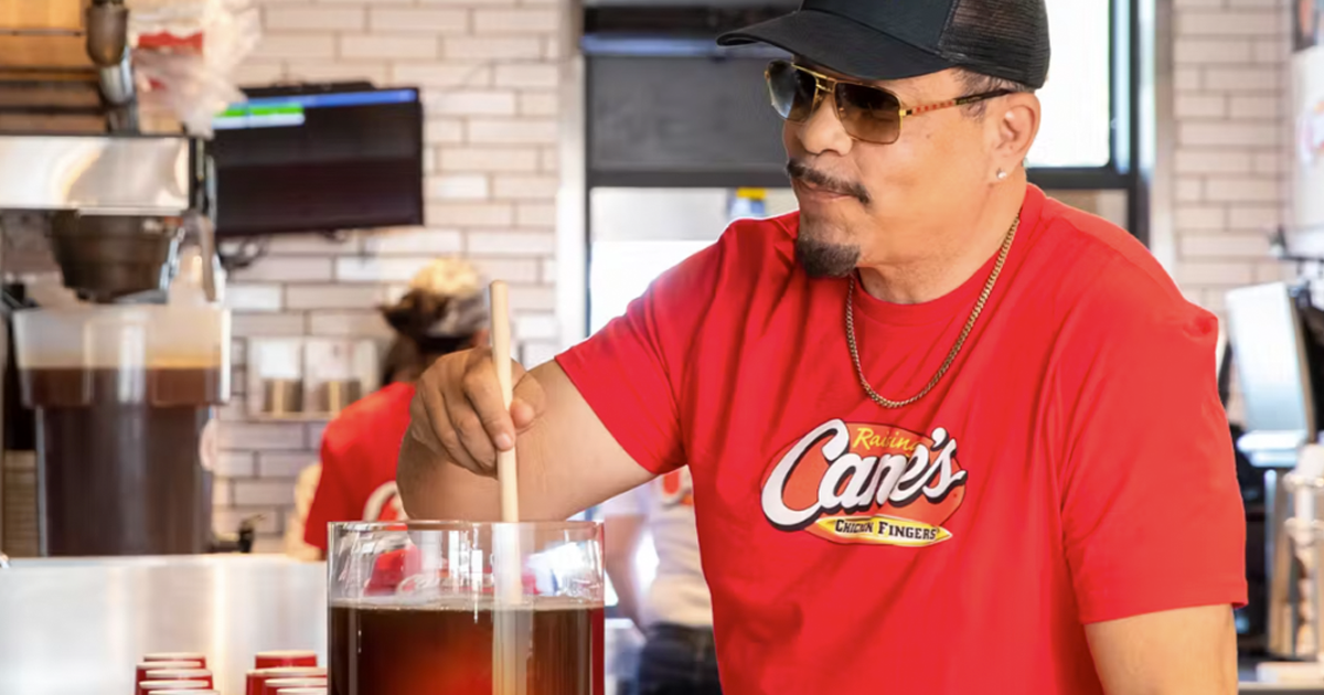 raising canes ice t