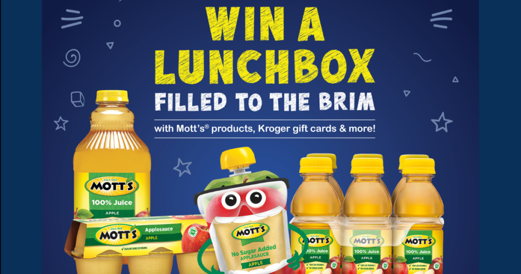 2024 Motts Fill Your Lunchbox QR Code Sweepstakes