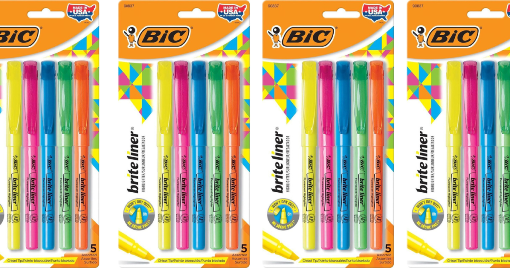 BIC HIGHLIGHTERS BIC HIGHLIGHTERS