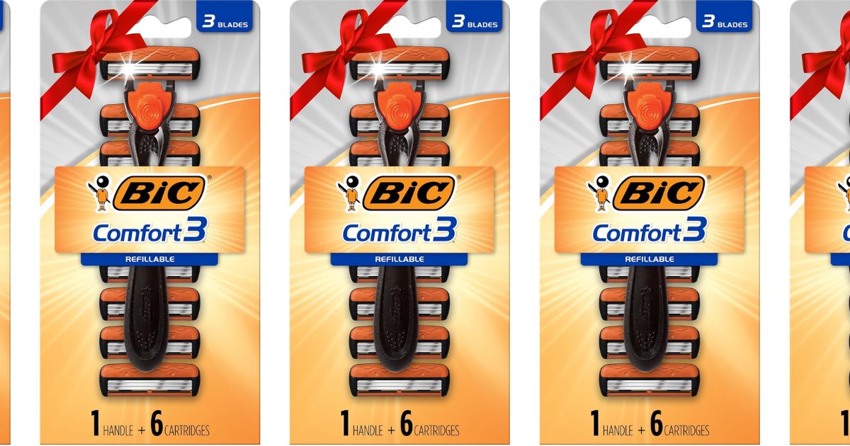 row of BIC razors