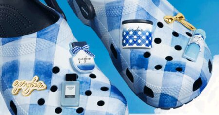 pair of Bath & Body Works Crocs