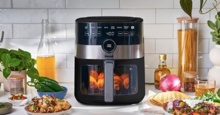 Bella Pro Series 6 qt Digital Air Fryer with Window