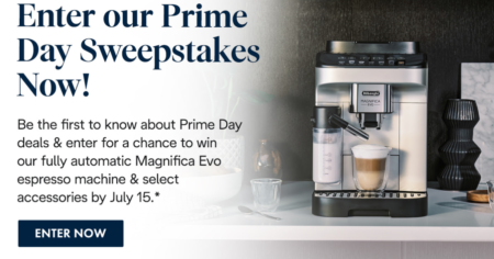 De’Longhi Prime Day 2024 Sweepstakes