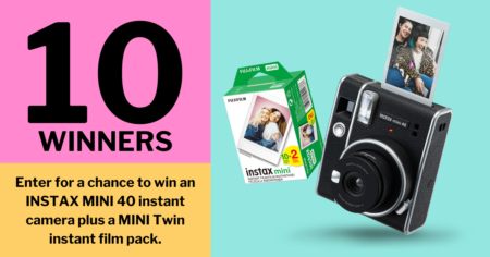 FUJIFILM INSTAX 2024 SHARE THE JOY MOBILE TOUR Sweepstakes