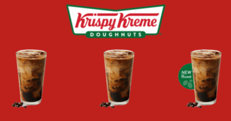 Free Ice Coffee Every Friday in July at Krispy Kreme