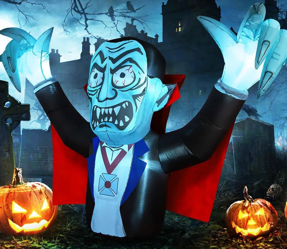 Halloween Inflatable 6 8FT Vampire Inflatable Vampire inflatable vampire