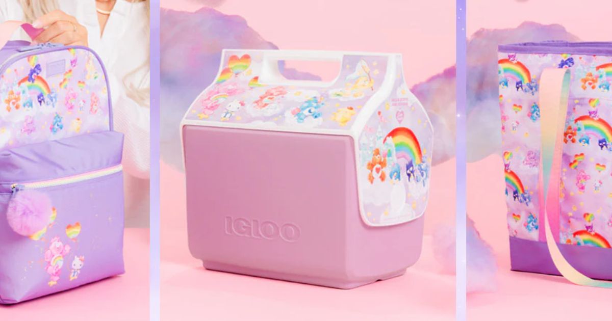Hello Kitty Care Bears IGLOO Hello Kitty Care Bears IGLOO cooler and bags