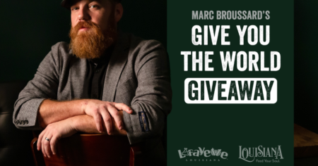 Marc Broussard Give You The World Giveaway