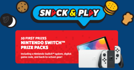 Nabisco Snack and Play Back to School Instant Win Game and Sweepstakes