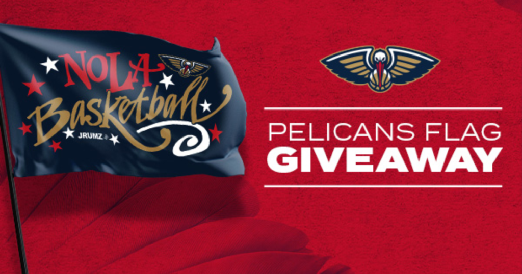 Pelicans 50 Flags Giveaway