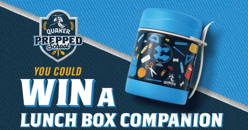 Quaker 2024 Back to School Instant Win Game